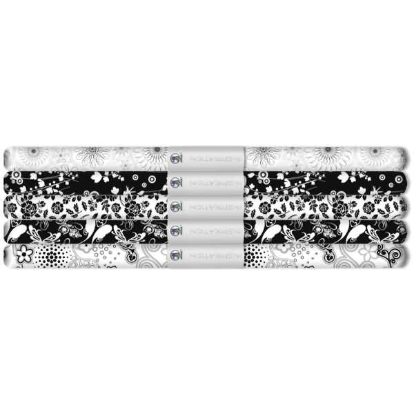 Transparentpapier Rolle 115g/qm 50x61cm Black & White Sortierung 2 5 Motive sortiert VE=5 Stück