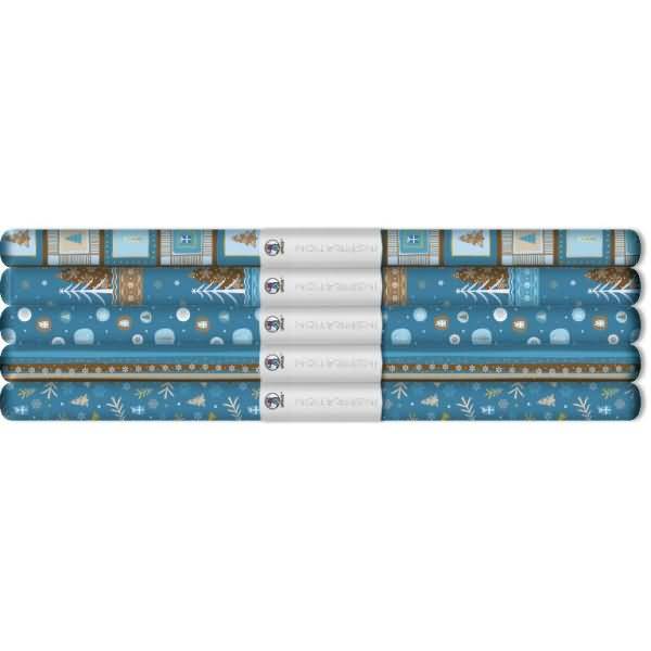 Transparentpapier Rolle 115 g/qm 50x61cm Winterzauber PET/BR VE=5 Stück