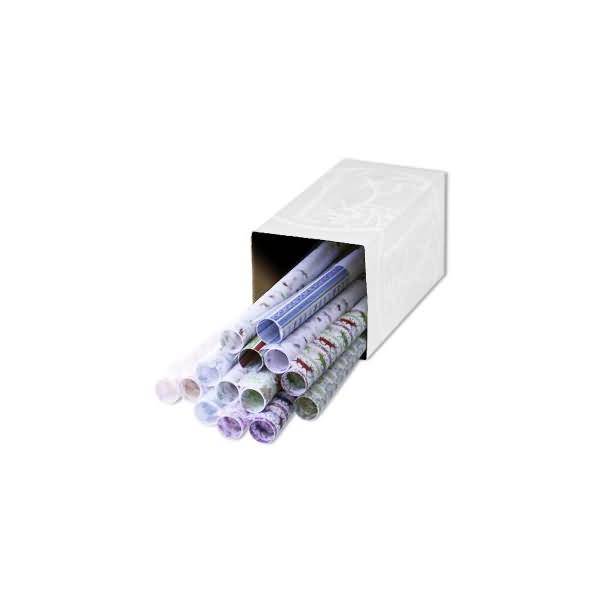 Transparentpapier Rolle 115 g/qm 50x61cm Classic Christmas sortiert VE=25 Stück