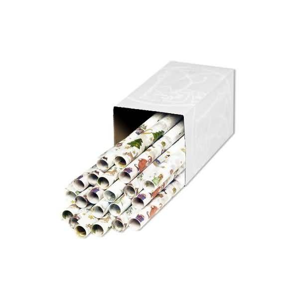 Transparentpapier Rolle 115 g/qm 50x61cm Winterwonderland 6 Motive sortiert VE=25 Stück