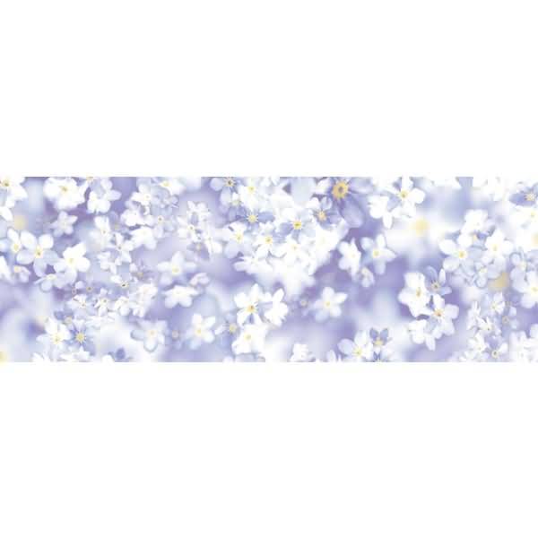 Transparentpapier Rolle 115g/qm 50x61cm Flora Vergissmeinnich