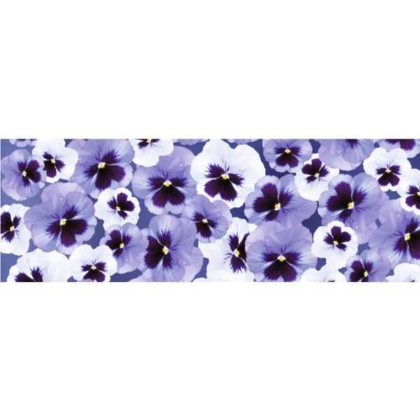 Transparentpapier Rolle 115g/qm 50x61cm Flora Stiefmütterchen