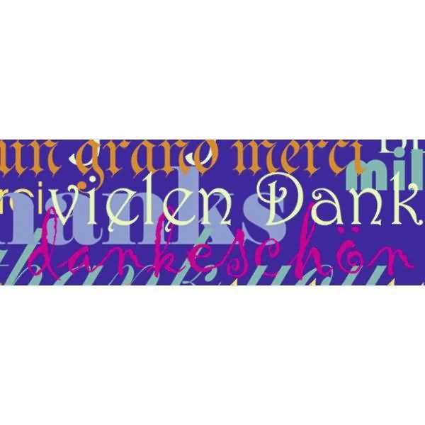 Fotokarton 300g/qm A4 VE=5 Blatt Schriften dunkelblau