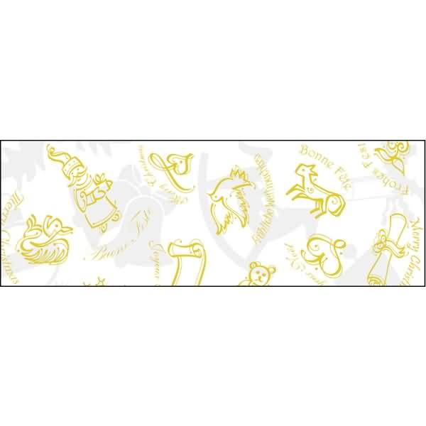 Fotokarton 300g/qm A4 Christmas weiß