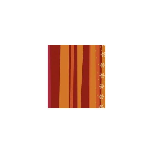 Transparentpapier Rolle 115 g/qm 50x61cm Winterzauber orange/rot Motiv 04