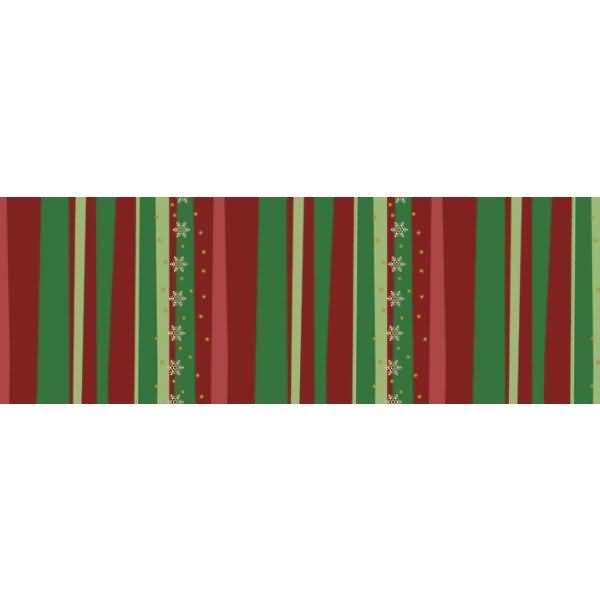 Transparentpapier 115 g/qm A4 VE=5 Blatt Winterzauber rot/grün Motiv 4