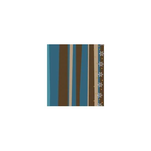 Transparentpapier 115 g/qm A4 VE=25 Blatt Winterzauber petrol/braun Motiv 4