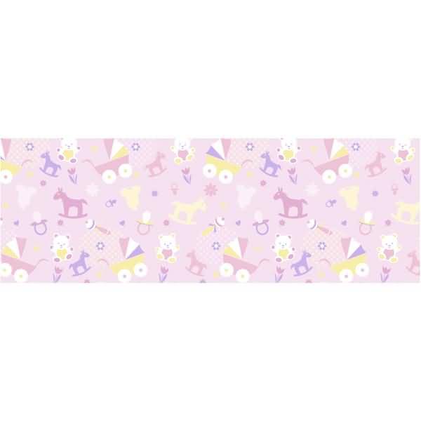 Transparentpapier 115g/qm A4 VE=5 Blatt Baby rosa Motiv 02