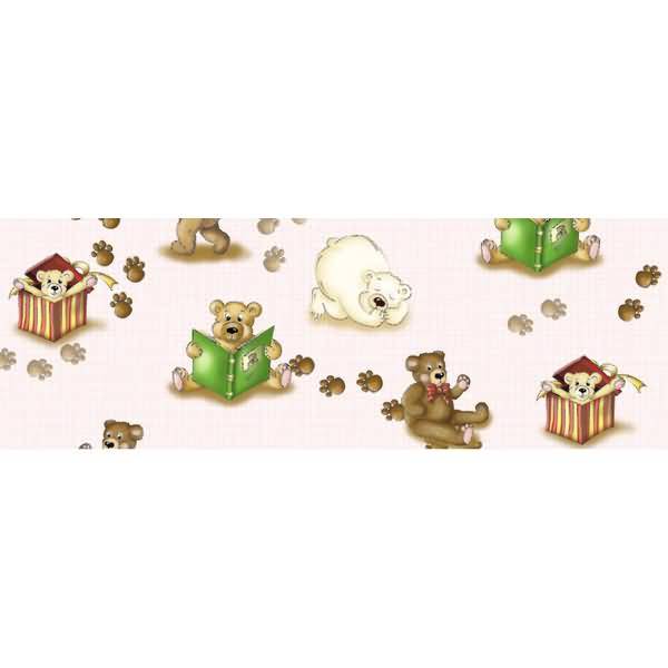 Transparentpapier 115g/qm A4 VE=5 Blatt Kinderland Teddybären