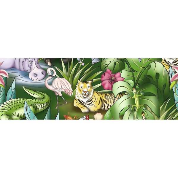 Transparentpapier 115g/qm A4 VE=25 Blatt Kinderland Dschungel