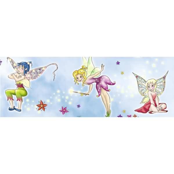 Transparentpapier Rolle 115g/qm 50x61cm Kinderland Elfen