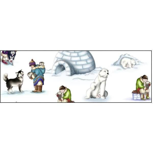 Transparentpapier 115 g/qm A4 VE=25 Blatt Winterwonderland Arktis