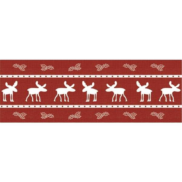 Transparentpapier 115g/qm A4 VE=5 Blatt Elche rot