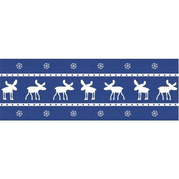 Transparentpapier Rolle 115g/qm 50x61cm Elche blau