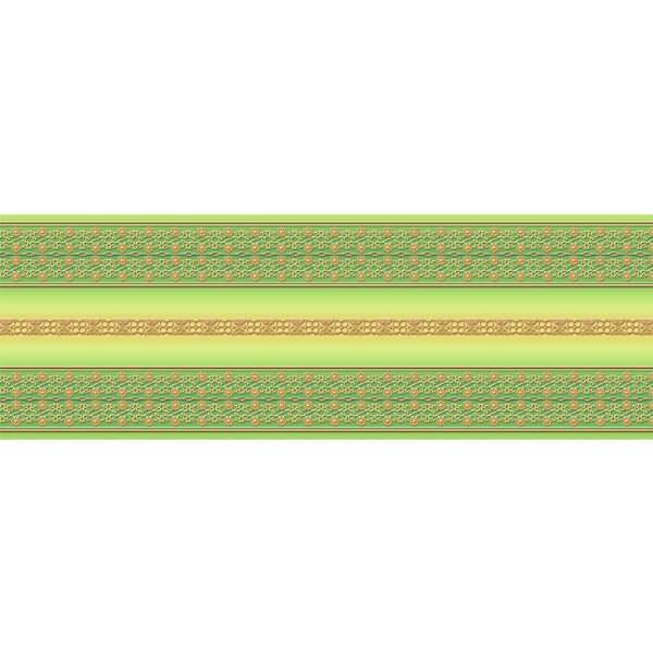 Transparentpapier 115g/qm A4 VE=5 Blatt Bordüren grün