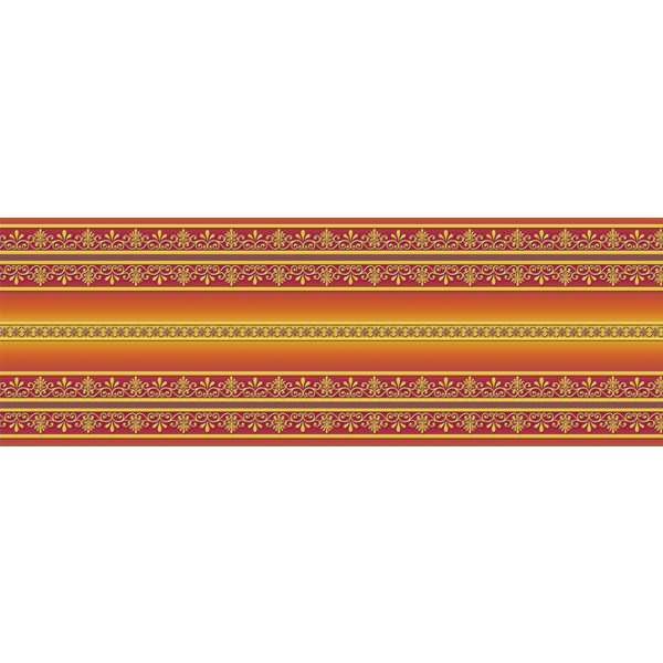 Transparentpapier 115g/qm A4 VE=25 Blatt Bordüren orange