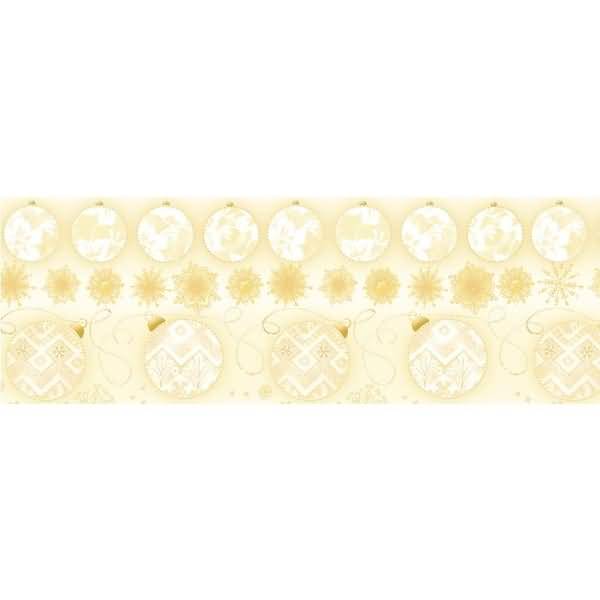 Transparentpapier 115g/qm A4 VE=25 Blatt Weihnachtskugeln champagner