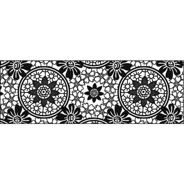 Transparentpapier 115g/qm A4 VE=5 Blatt Black & White Häkeldekor