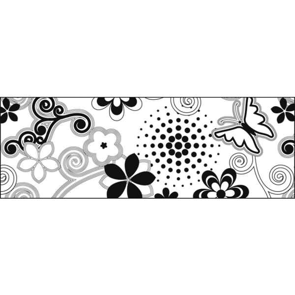 Transparentpapier 115g/qm A4 VE=5 Blatt Black & White Retro