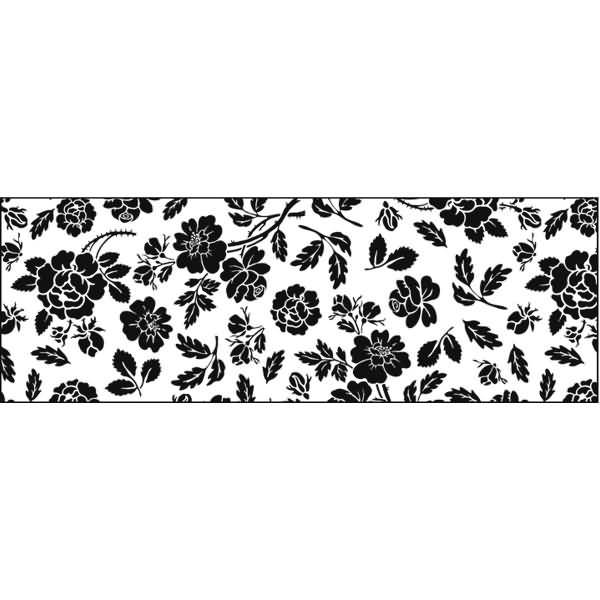 Transparentpapier 115g/qm A4 VE=5 Blatt Black & White Rosen