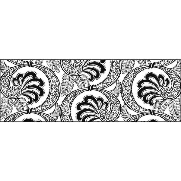 Transparentpapier Rolle 115g/qm 50x61cm Black & White Fächer