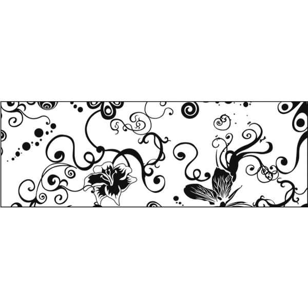 Transparentpapier Rolle 115g/qm 50x61cm Black & White Fantasie