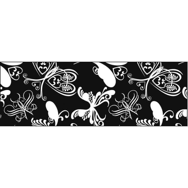 Transparentpapier Rolle 115g/qm 50x61cm Black & White Schmetterling
