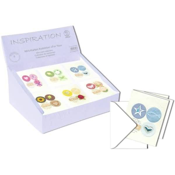 Mini-Karten VE=60 Stück Kollektion For You