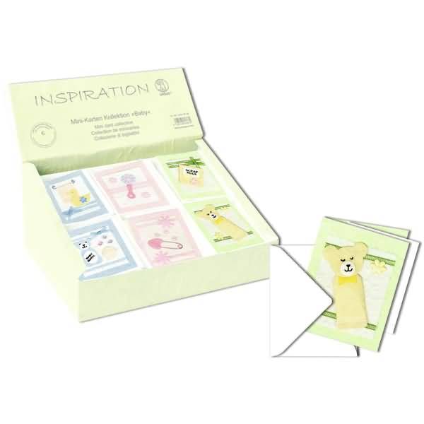 Mini-Karten VE=60 Stück Kollektion Baby