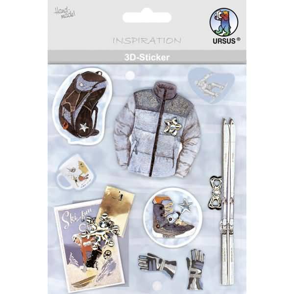 3D-Sticker Motiv 100