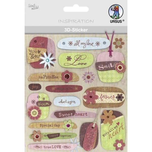 3D-Sticker Motiv 109