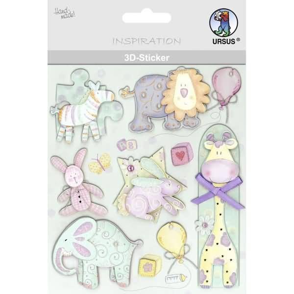 3D-Sticker Motiv 122