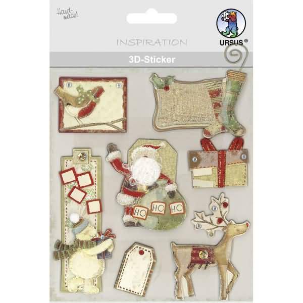 3D-Sticker Motiv 128