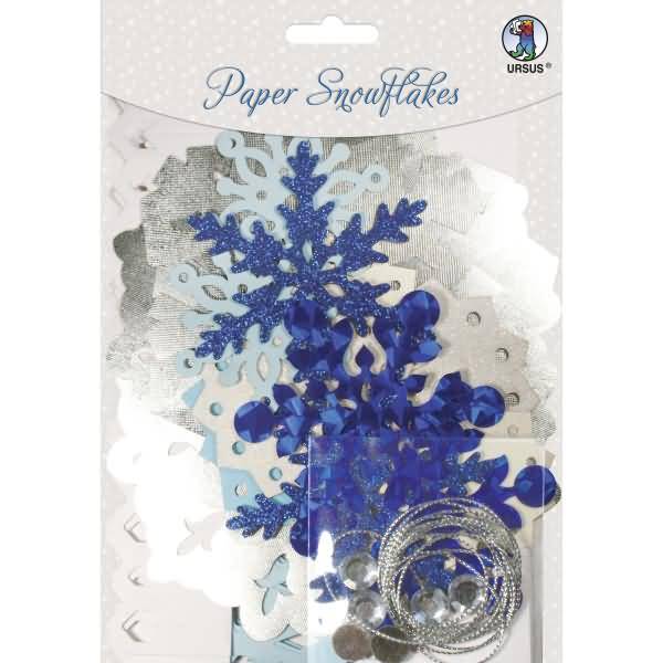Bastelset Paper Snoflakes Motiv 1