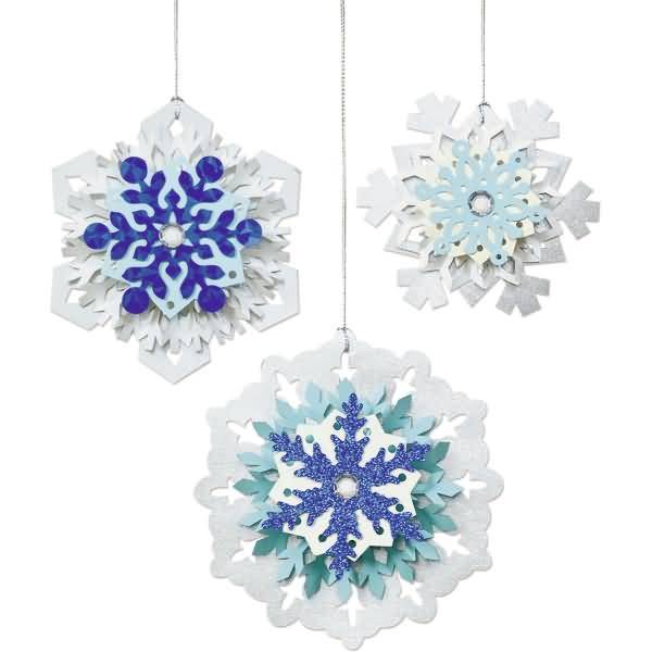 Bastelset Paper Snoflakes Motiv 1