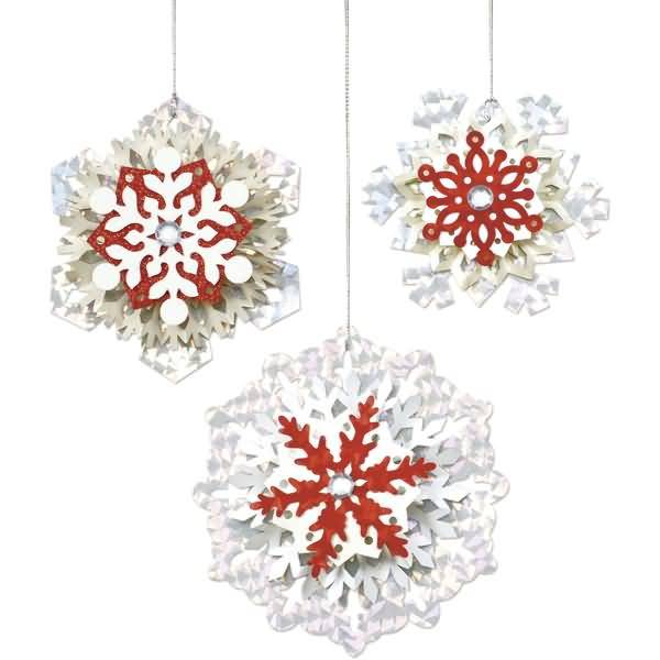 Bastelset Paper Snoflakes Motiv 2