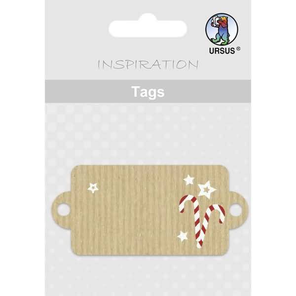 Bastel-Anhänger Tags VE=8 Stück Motiv IV 15