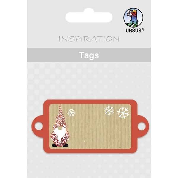 Bastel-Anhänger Tags VE=8 Stück Motiv IV 18