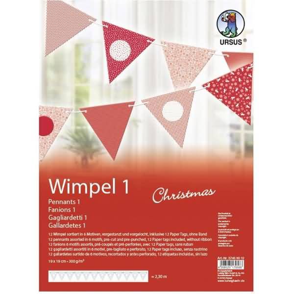 Wimpel 1 'CHRISTMAS'