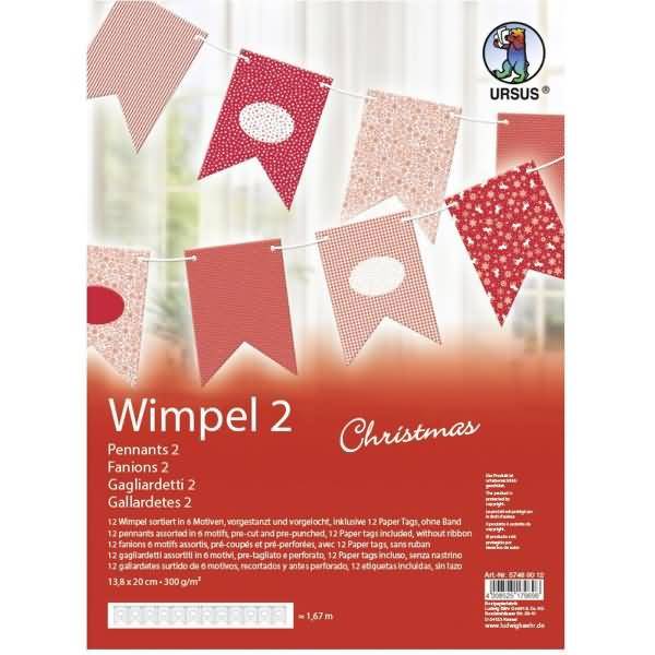 Wimpel 2 'CHRISTMAS'