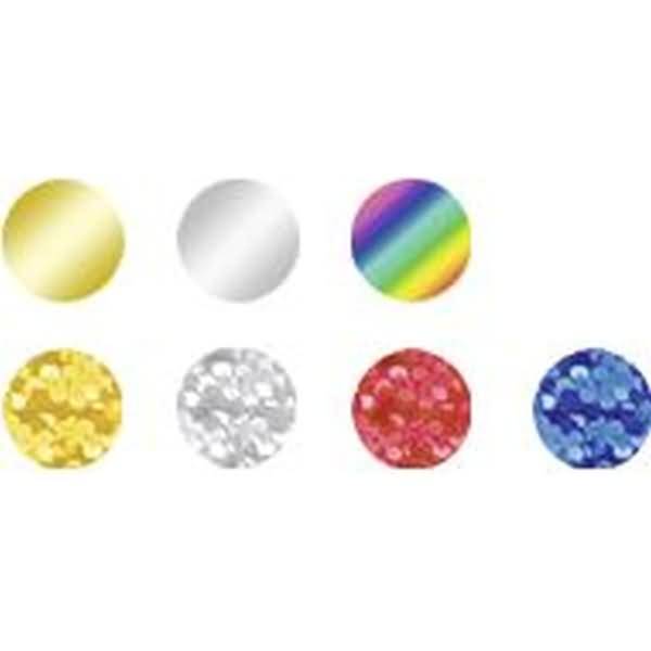 Kreativsticker 10x23cm Motiv 01 VE=1 Stück gold