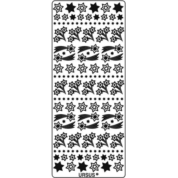 Kreativsticker 10x23cm Motiv 66 VE=1 Stück silber