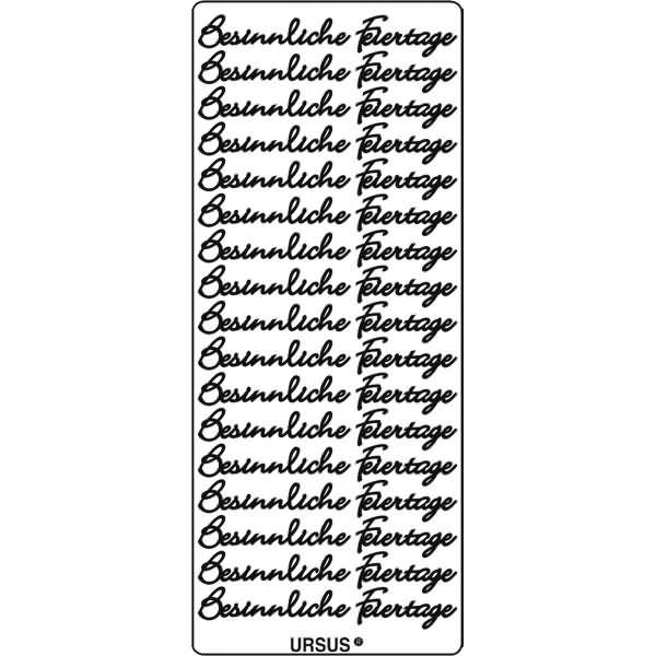 Kreativsticker 10x23cm Motiv 127 VE=5 Stück gold