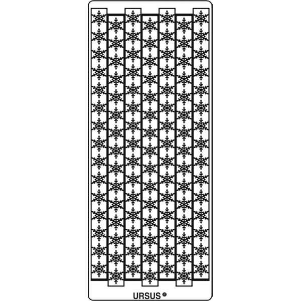 Kreativsticker 10x23cm Motiv 130 VE=5 Stück gold