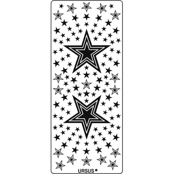 Kreativsticker 10x23cm Motiv 67 VE=5 Stück gold