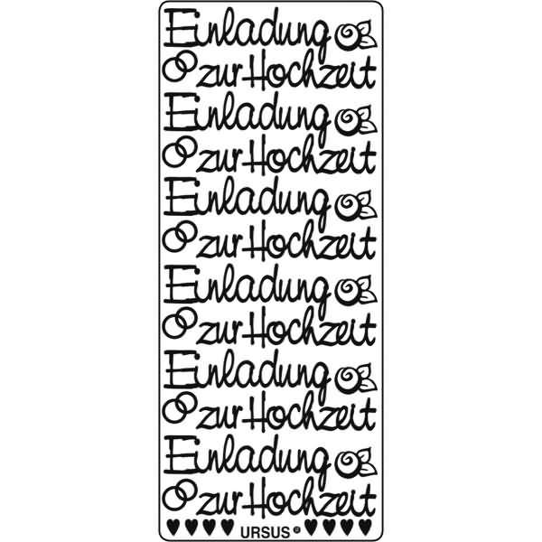 Kreativsticker 10x23cm Motiv 82 VE=5 Stück silber