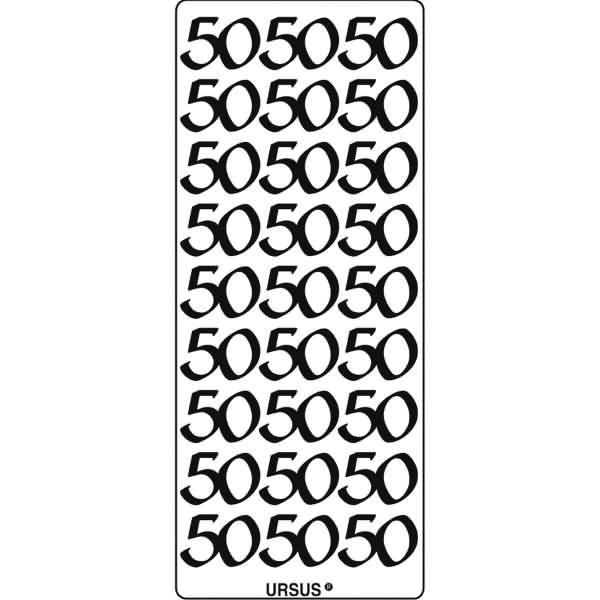 Kreativsticker 10x23cm Motiv 88 VE=5 Stück silber