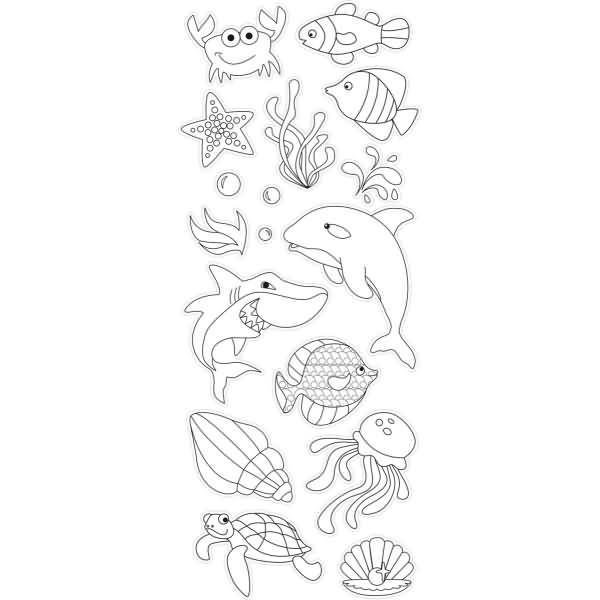 Flat Sticker Tangle Creation Kinderspaß