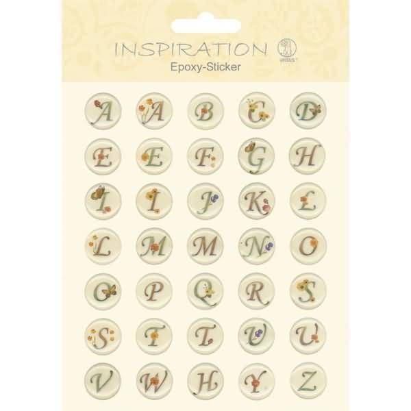 Epoxy Sticker 10,5x13cm VE=1 Stück Motiv 01