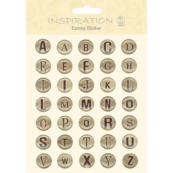 Epoxy Sticker 10,5x13cm VE=1 Stück Motiv 08